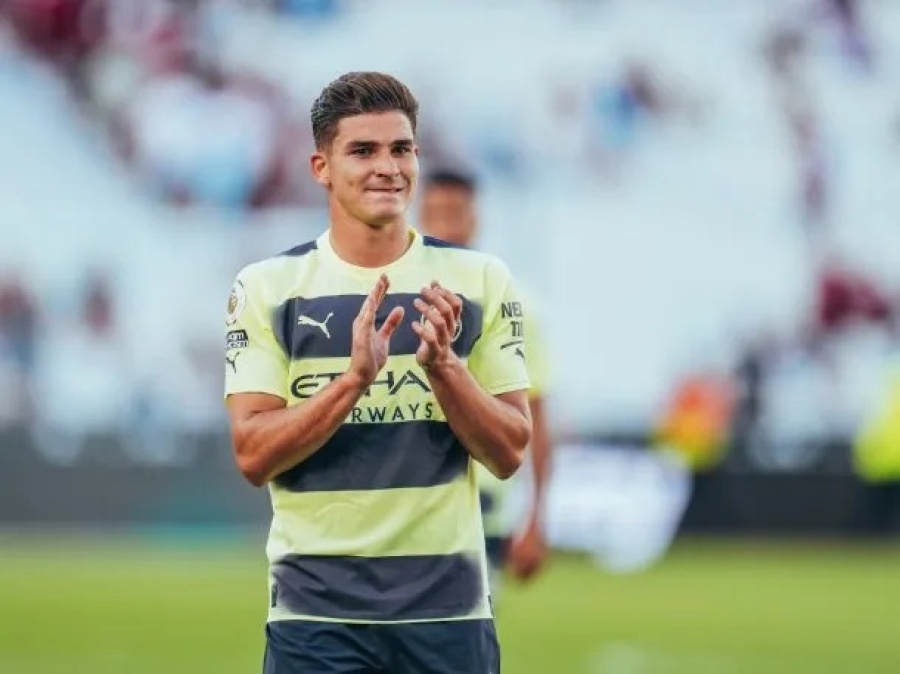 La foto de Julián Álvarez que revolucionó Instagram ¿Blanqueó un noviazgo?