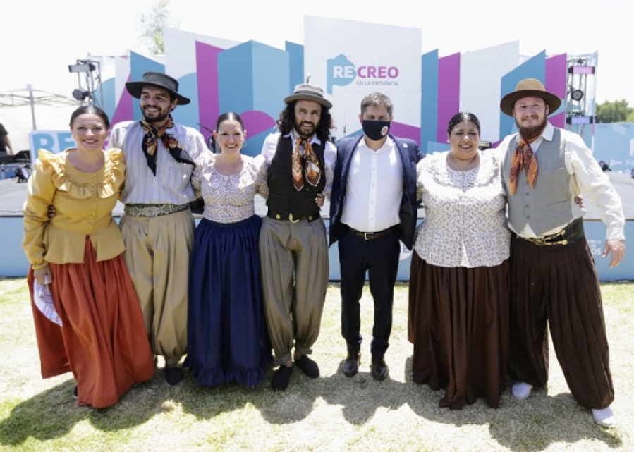 Kicillof relanzó el Programa ReCreo e inauguró nuevos paradores en la Provincia