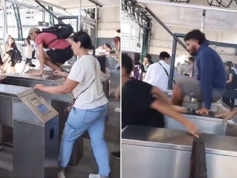 Comenzó el molinetazo en La Plata contra el aumento del boleto de transporte