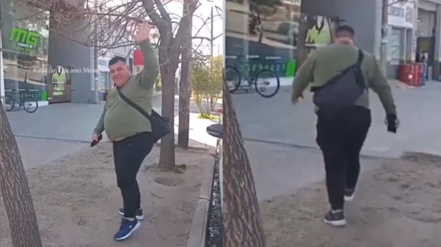 Un hombre empezó el gimnasio y su esposa quiso motivarlo con una divertida técnica, pero a él le dio vergüenza