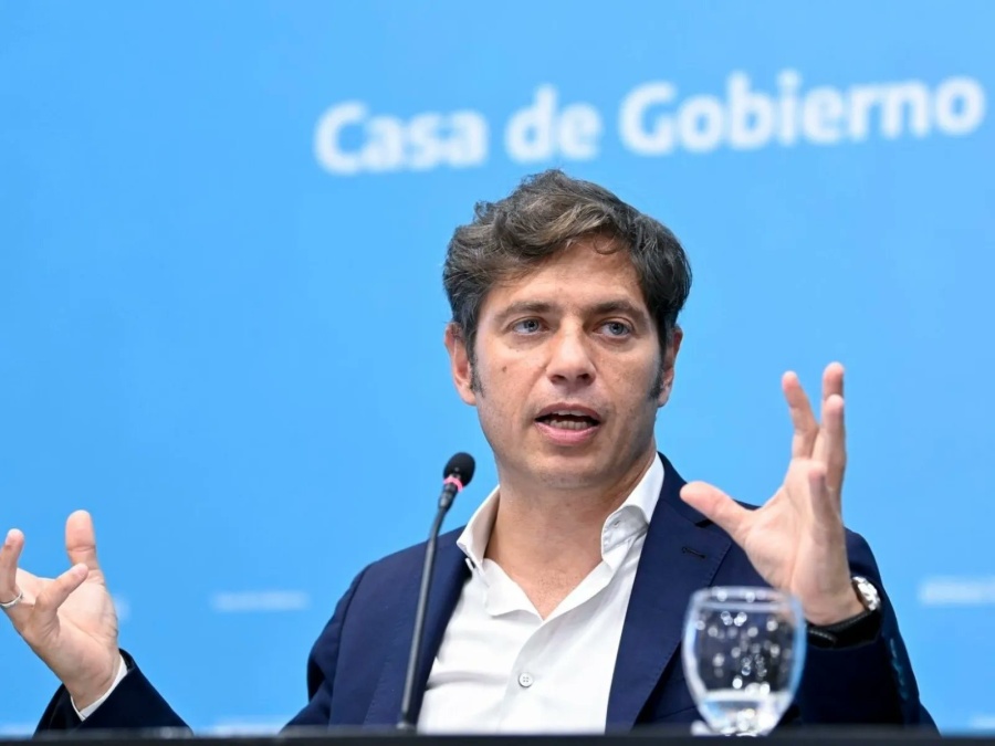 Axel Kicillof le respondió a Milei por la inseguridad en una conferencia de prensa