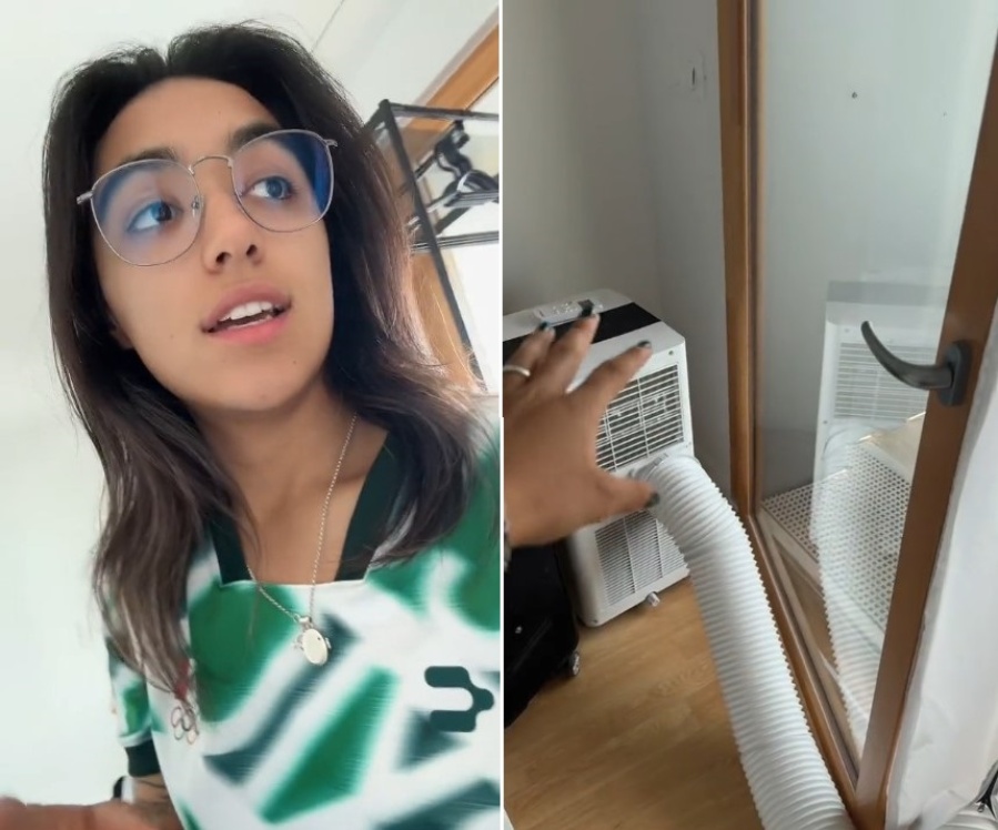 Arribó a la villa olímpica, grabó su cuarto en París y un detalle la volvió tendencia en las redes