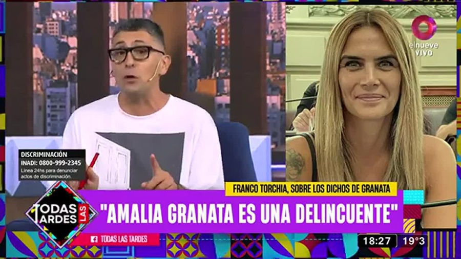 Un periodista de Ensenada fue denunciado por Amalia Granata
