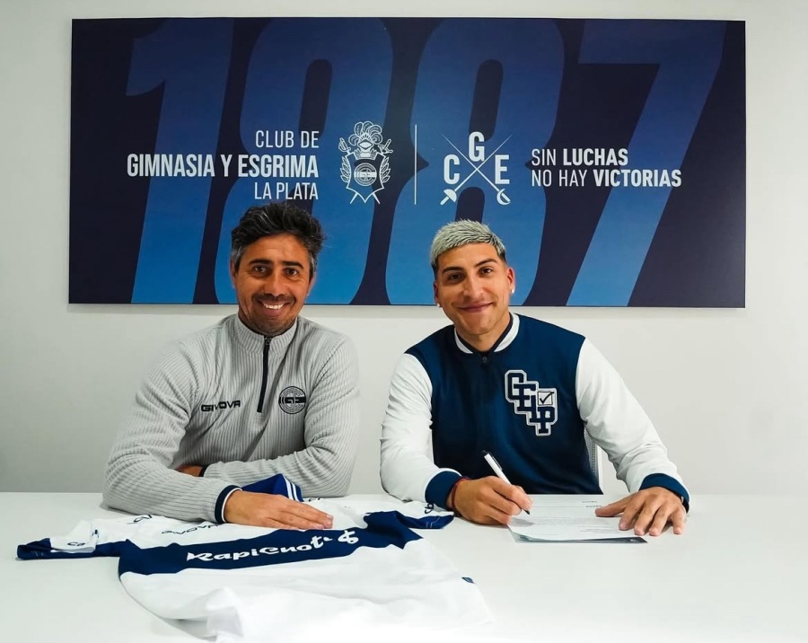 Gimnasia presentó a su cuarto refuerzo: Marcelo Torres ya es futbolista del Lobo