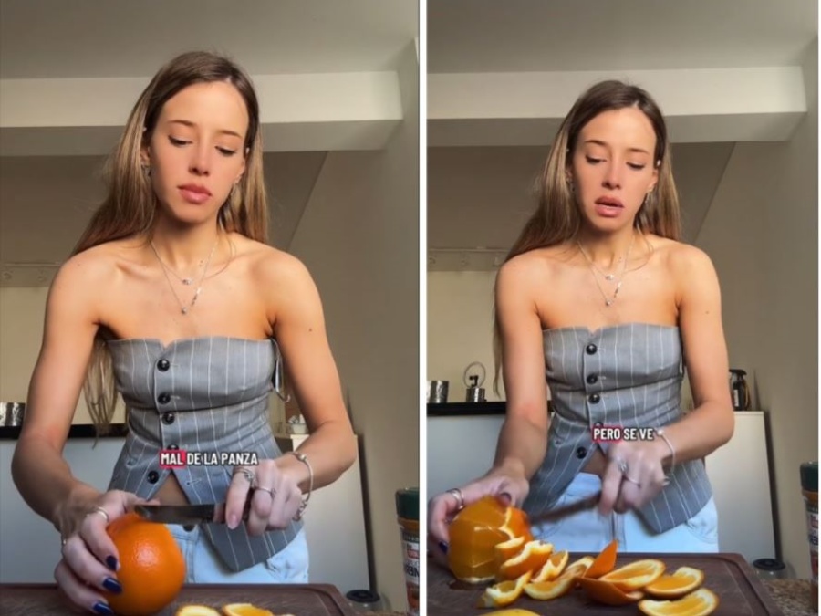 El video de Zoe Bogach preparando un shot de cúrcuma y jengibre que generó revuelo en redes