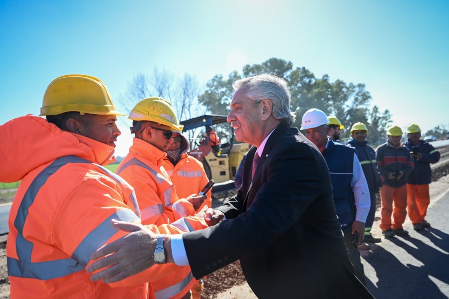 Alberto Fernández: ”Hay más de un millón de personas incorporadas al trabajo registrado”