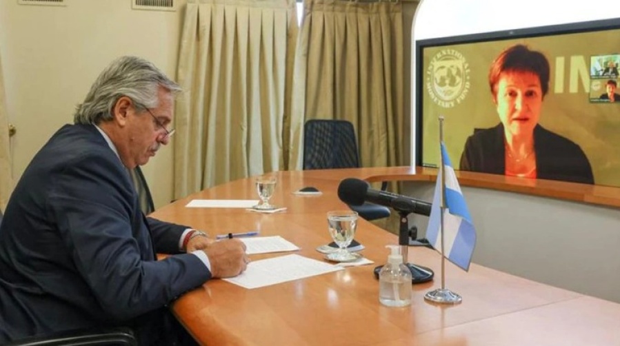 Alberto Fernández se reunirá con la directora del FMI para avanzar con la negociación de la deuda