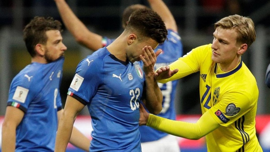 Italia se queda fuera del mundial de Qatar 2022