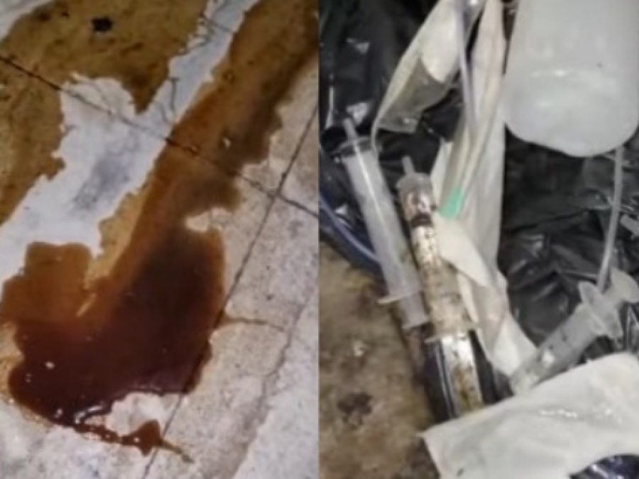 Residuos patológicos en el Hospital de Niños platense