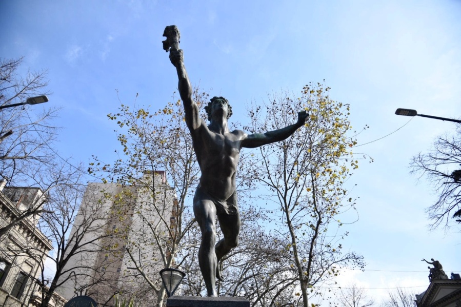 Se restauraron 40 monumentos y esculturas de La Plata