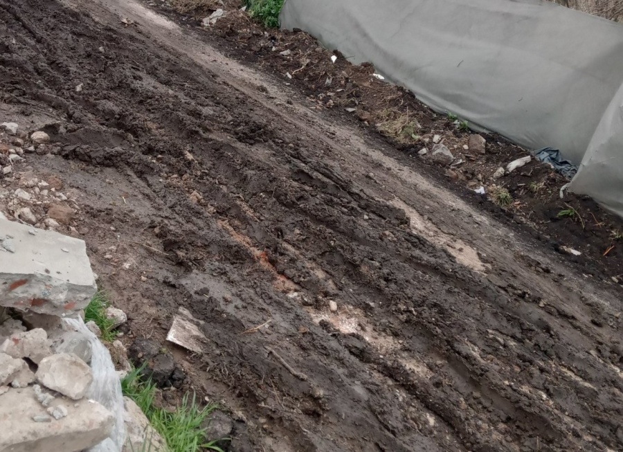 En 37 y 140 se quejan por el estado de la calle: “Los vecinos no pueden salir”