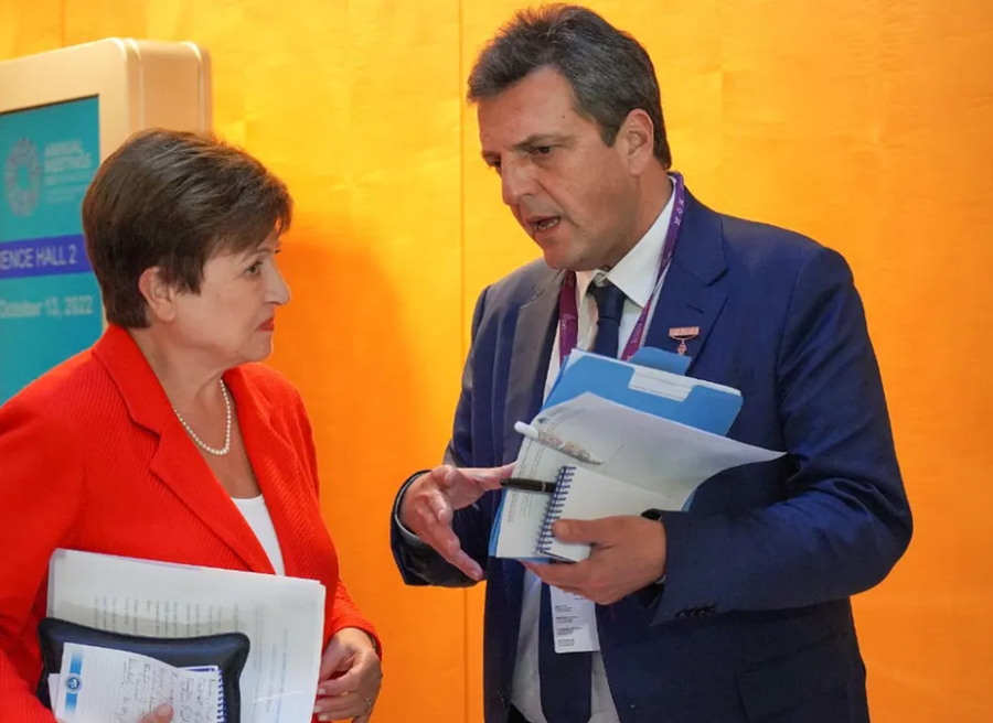 Massa viajará a Washington para reunirse con el Fondo Monetario Internacional