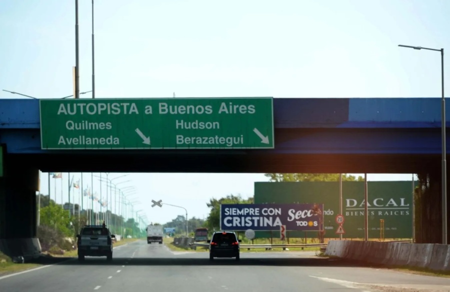 Construirán un cuarto carril en un tramo de la Autopista Buenos Aires - La Plata