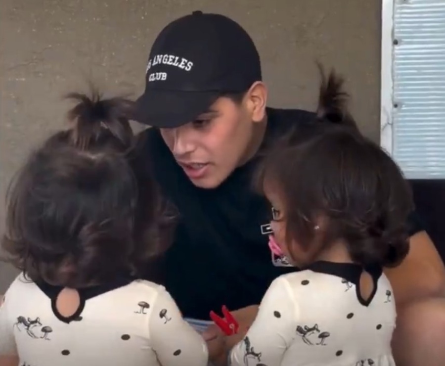 Thiago Medina se reencontró con sus hijas y dejó un video muy emotivo