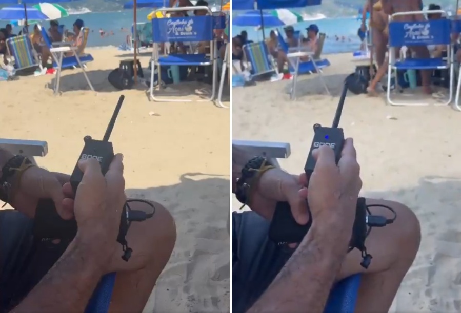 Se hartó de la música fuerte en la playa y creó un polémico aparato para vengarse: ”No me parece desubicado”