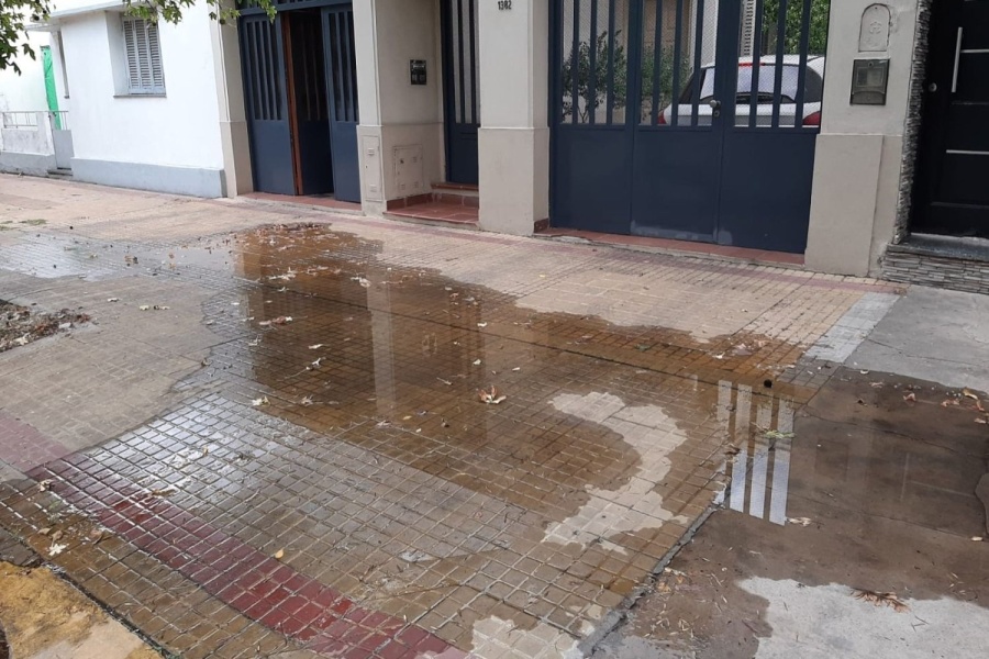 Denunciaron grandes pérdidas de agua en 56 y 22