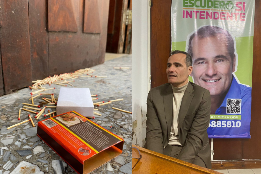 Guillermo Escudero sobre el intento de incendio: ”En época electoral hay picardías, pero esto es traspasar un límite”