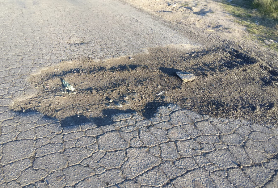 Vecinos se quejaron por el mal estado de las calles 167 y 600