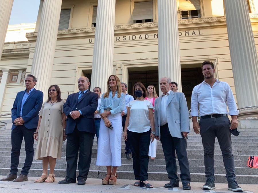 Tolosa Paz, Katopodis y Perczyk anunciaron un plan de obras para la puesta en valor del Museo de Ciencias Naturales platense