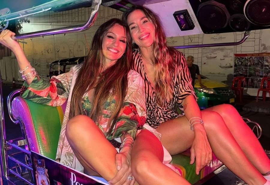 Jimena Barón mandó al frente a Pampita con una insólita foto en un yate de lujo