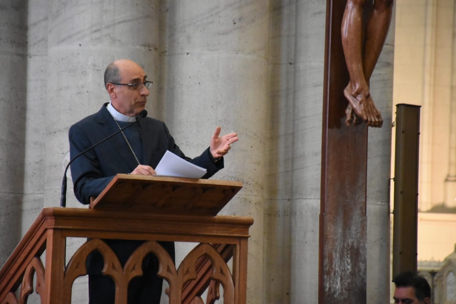 Después de diez años se llevó adelante el primer acto homenaje al Papa Francisco en La Plata