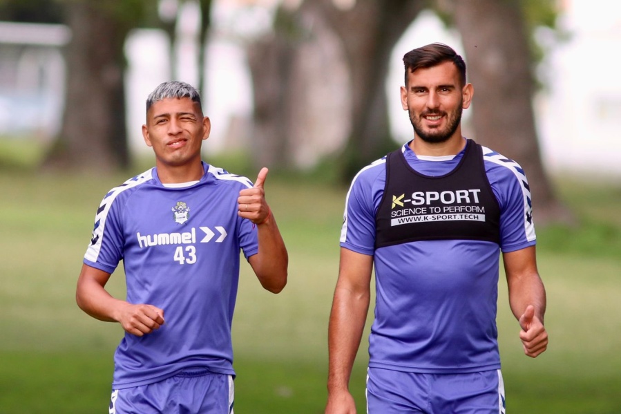 Con la ausencia de Carbonero y la vuelta de Domínguez, el Lobo quedó concentrado para enfrentar a Racing