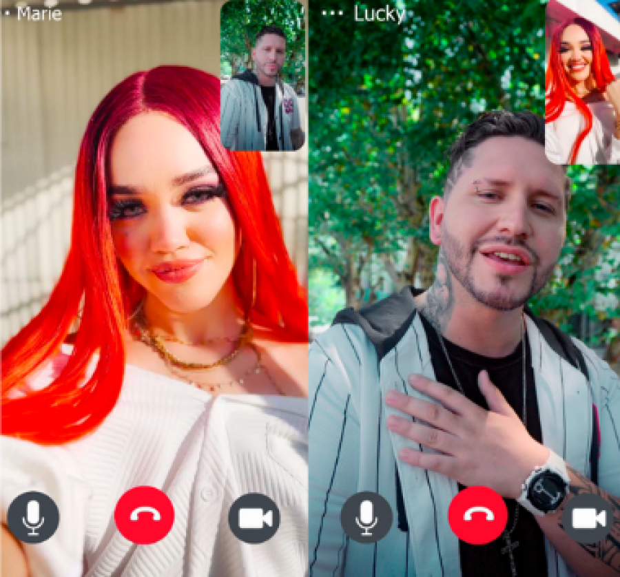 El cantante porteño Lucky LGM estrenó un nuevo single con Marie