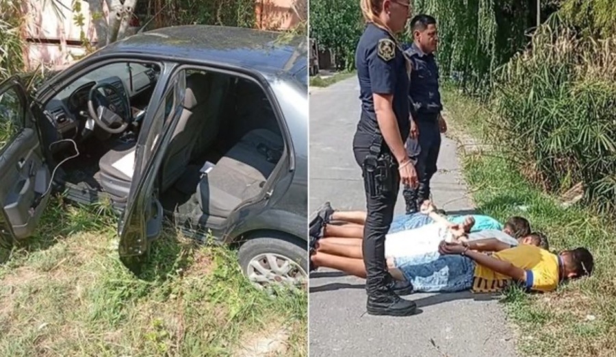 Amenazaron a una mujer con un arma en City Bell, robaron su auto y quisieron escapar al conurbano