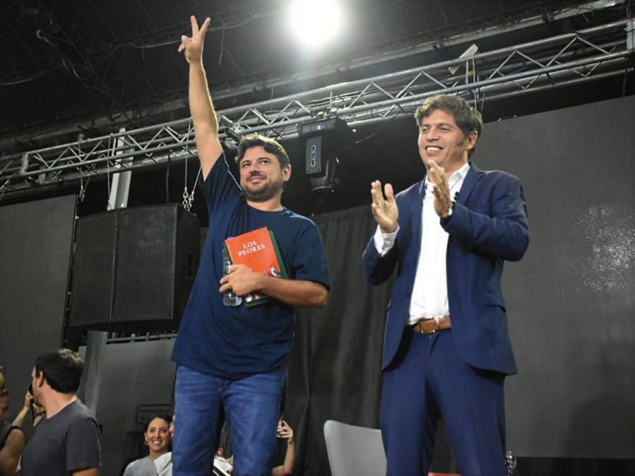 Kicillof en la presentación del libro de Grabois en La Plata: ”Para transformar al mundo hay que comprenderlo”