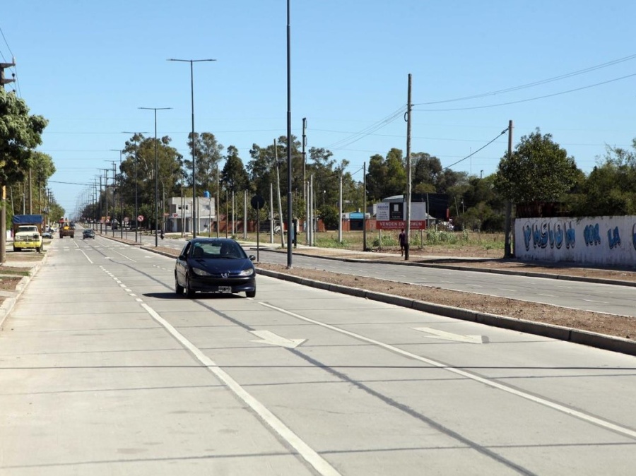 Terminaron la nueva Avenida 32 que mejorará la seguridad vial de San Carlos y Melchor Romero