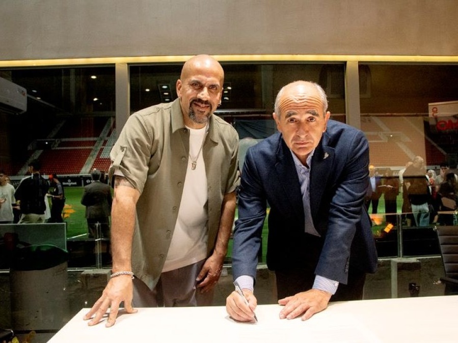 El lema que tiene Sebastián Verón en Estudiantes y que no negocia