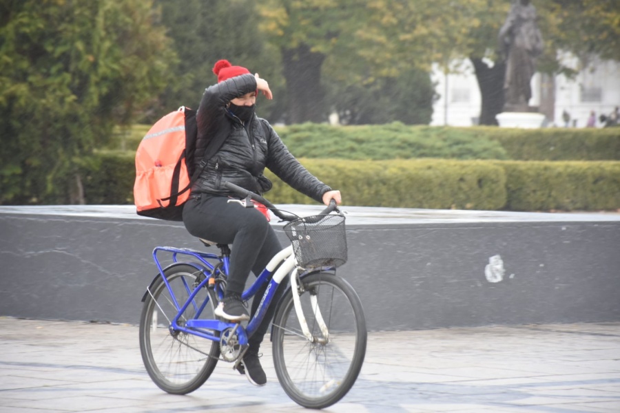Se esperan ráfagas de hasta 90km/h para el martes y elevaron la alerta a amarillo