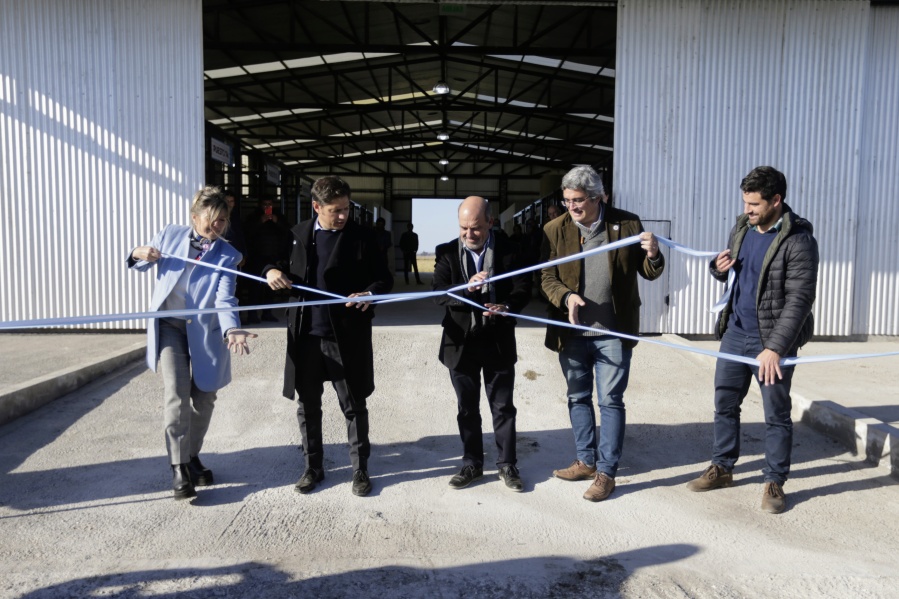 Axel Kicillof inauguró el Mercado Concentrador Frutihortícola: ”Estamos abaratando los costos para los consumidores”