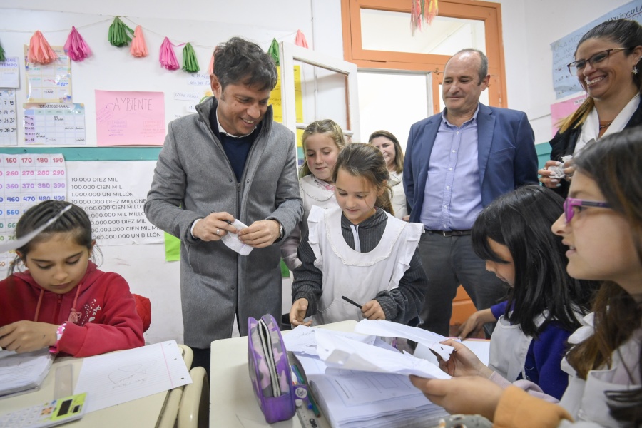 Kicillof: ”No nos importa el color político del municipio, hacemos las inversiones que necesita el pueblo de la Provincia”
