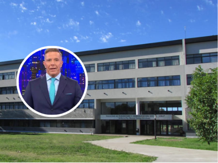 La Facultad de Periodismo de La Plata ”repudió” la presencia de Alejandro Fantino en la institución