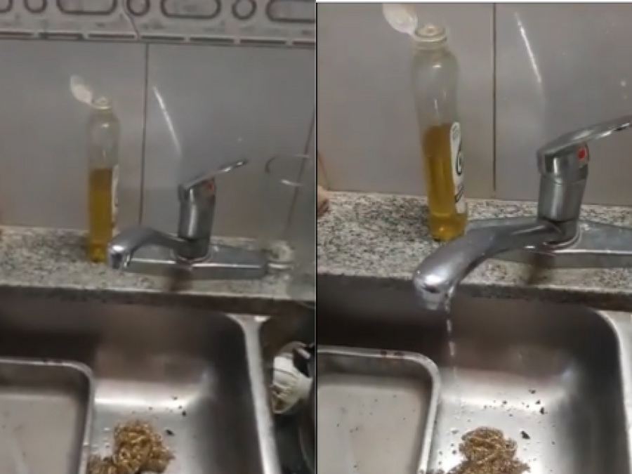 Reclaman por falta de agua en el centro de Los Hornos