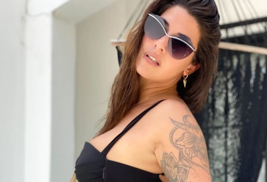 Ivana Nadal calentó las redes con una picante foto desnuda en el balcón: “Me tomé un día de descanso”