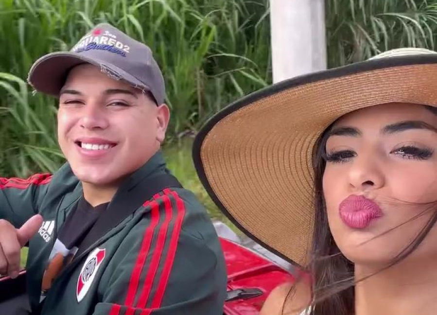 Las palabras románticas de Thiago a Daniela: “Te encontré sin buscarte y ahora que estamos juntos…”