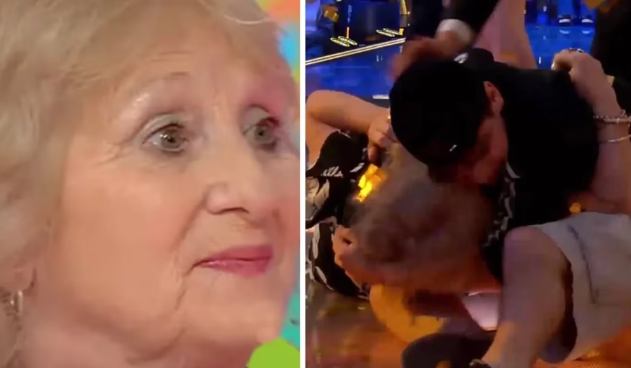 La abuela de Los 8 escalones habló después del fuerte tackle que recibió de su nieto: ”Fue terrible”