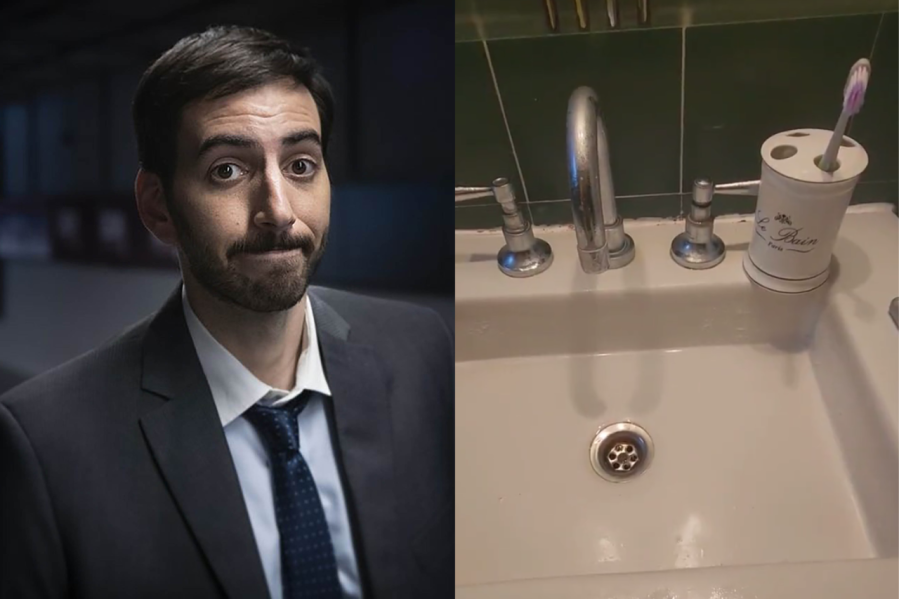 “No tengo dignidad”: Santiago Korovsky contó el divertido e insólito momento que vivió por un problema en su baño