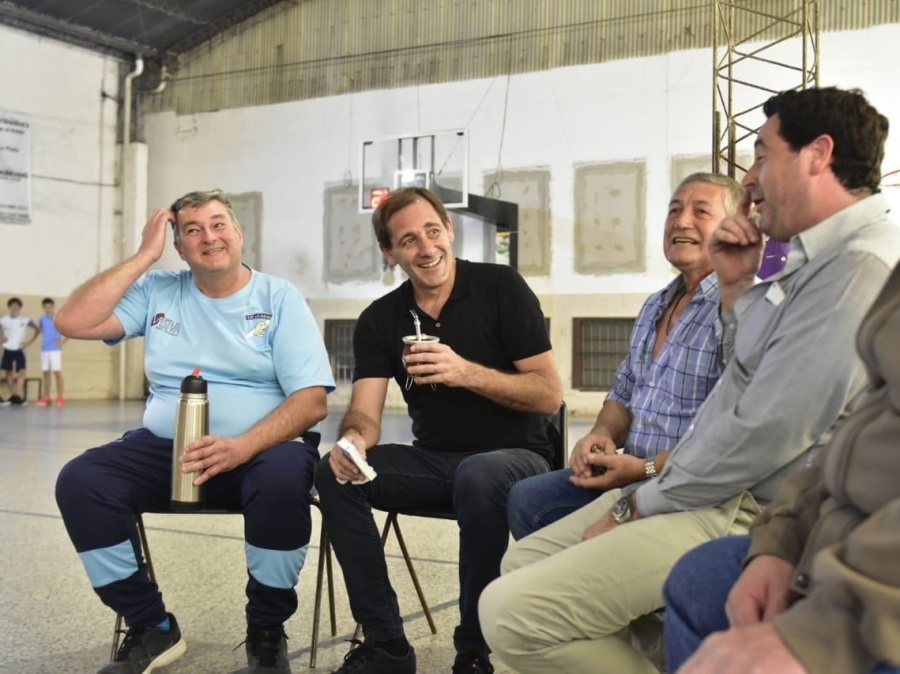 Garro afirmó que los clubes platenses abrazan a 70 mil chicos y los alejan de las drogas y la delincuencia