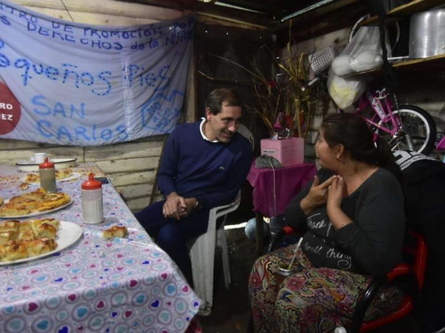 Garro dijo que va a trabajar seriamente para terminar con la desigualdad entre los barrios y el centro de La Plata 