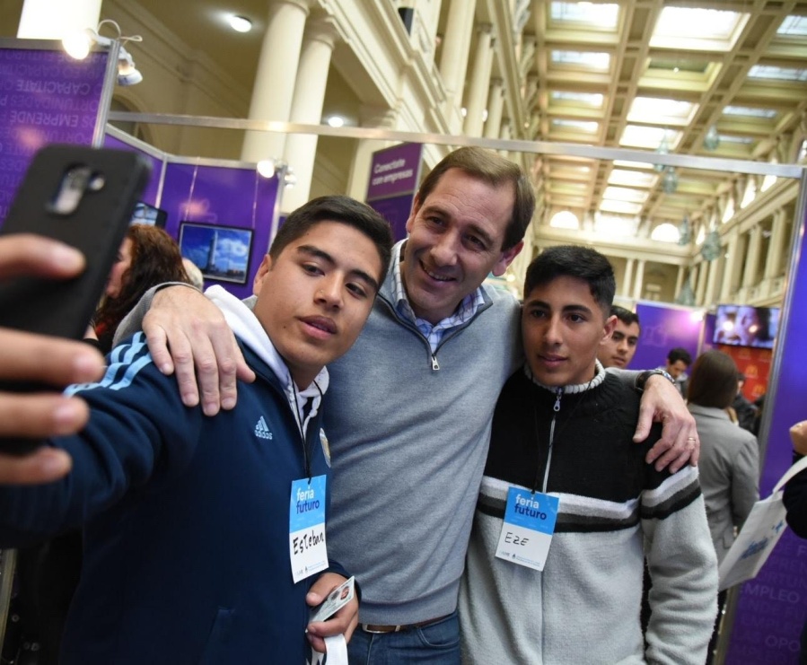 Garro celebró la finalización de la primera etapa de restauración del Pasaje Dardo Rocha