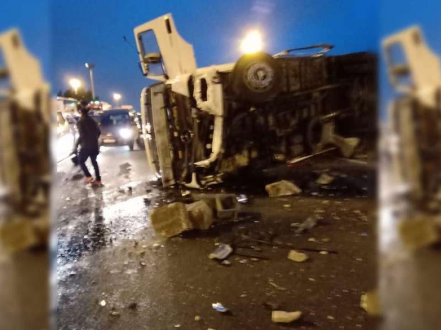 Demoras en Panamericana: chocaron dos camiones y hay cuatro carriles cortados en el inicio de la hora pico