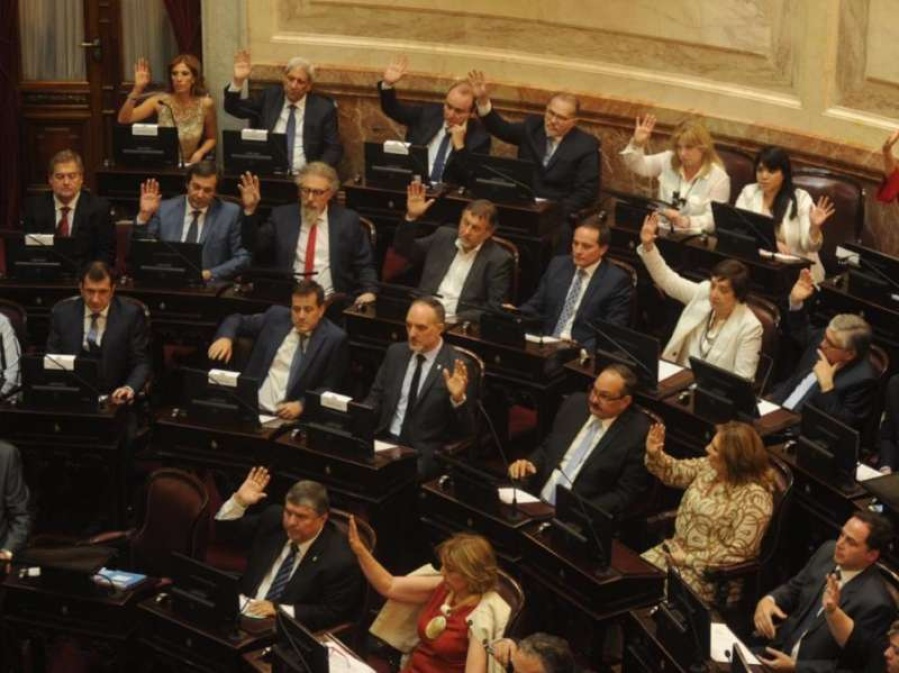 En medio de un corte de luz, juraron los nuevos senadores