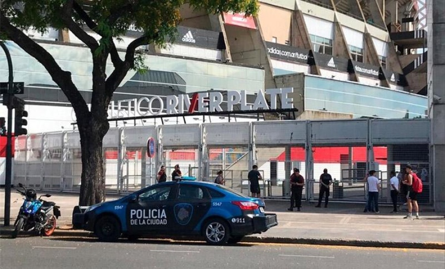 Evacuaron el Monumental por una amenaza de bomba