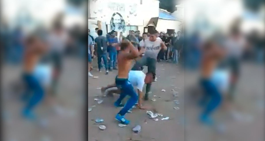 Salvaje pelea en la Facultad de Trabajo Social de La Plata durante una fiesta de egresados