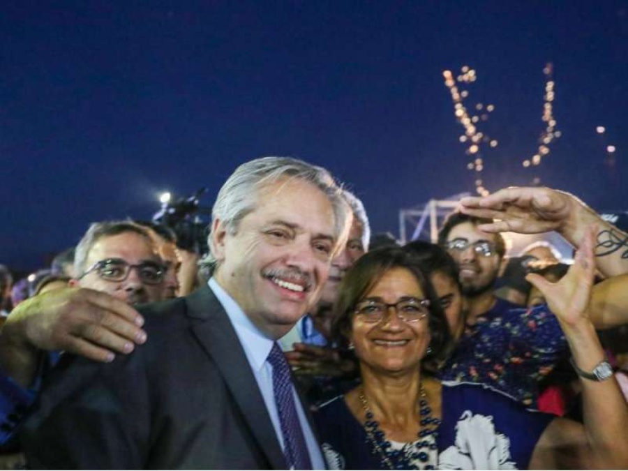 'El riesgo de default es muy alto”, aseguró Alberto Fernández