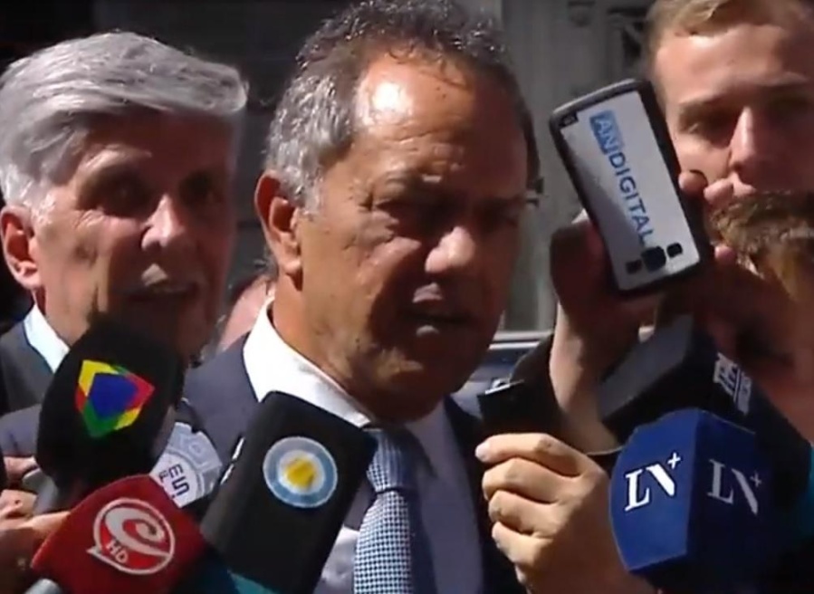 Scioli sobre Bolsonaro: ”Trabajaré para dejar atrás la grieta con Brasil”