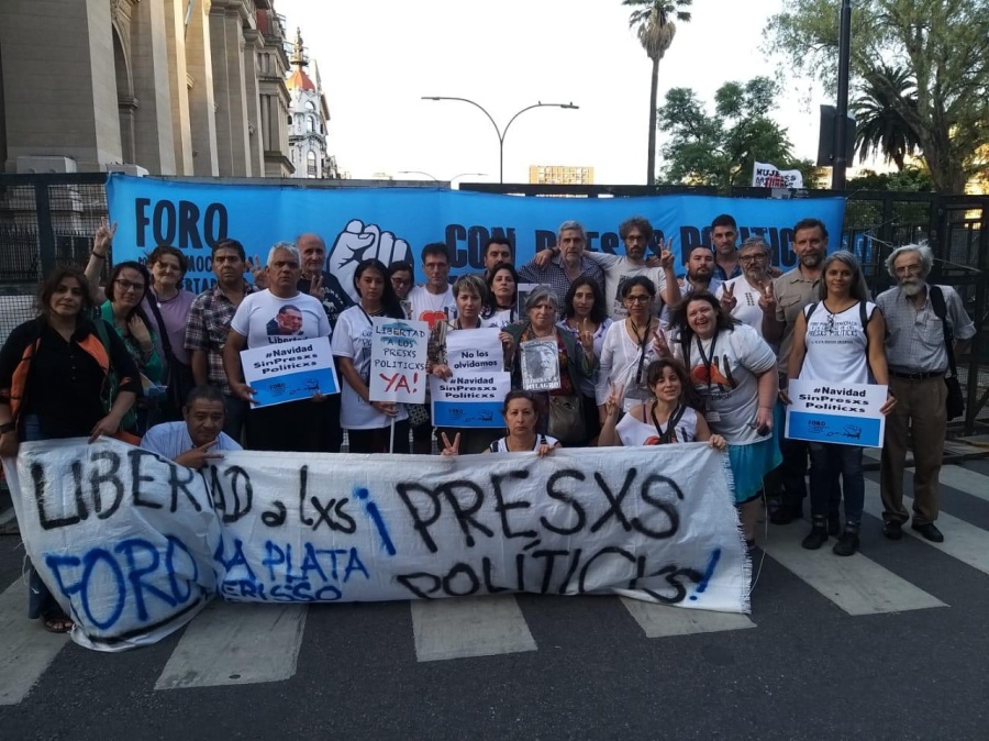 Minnicelli también se sumó a la huelga de hambre: ”Somos 15 ayunantes y estaremos hasta mañana”